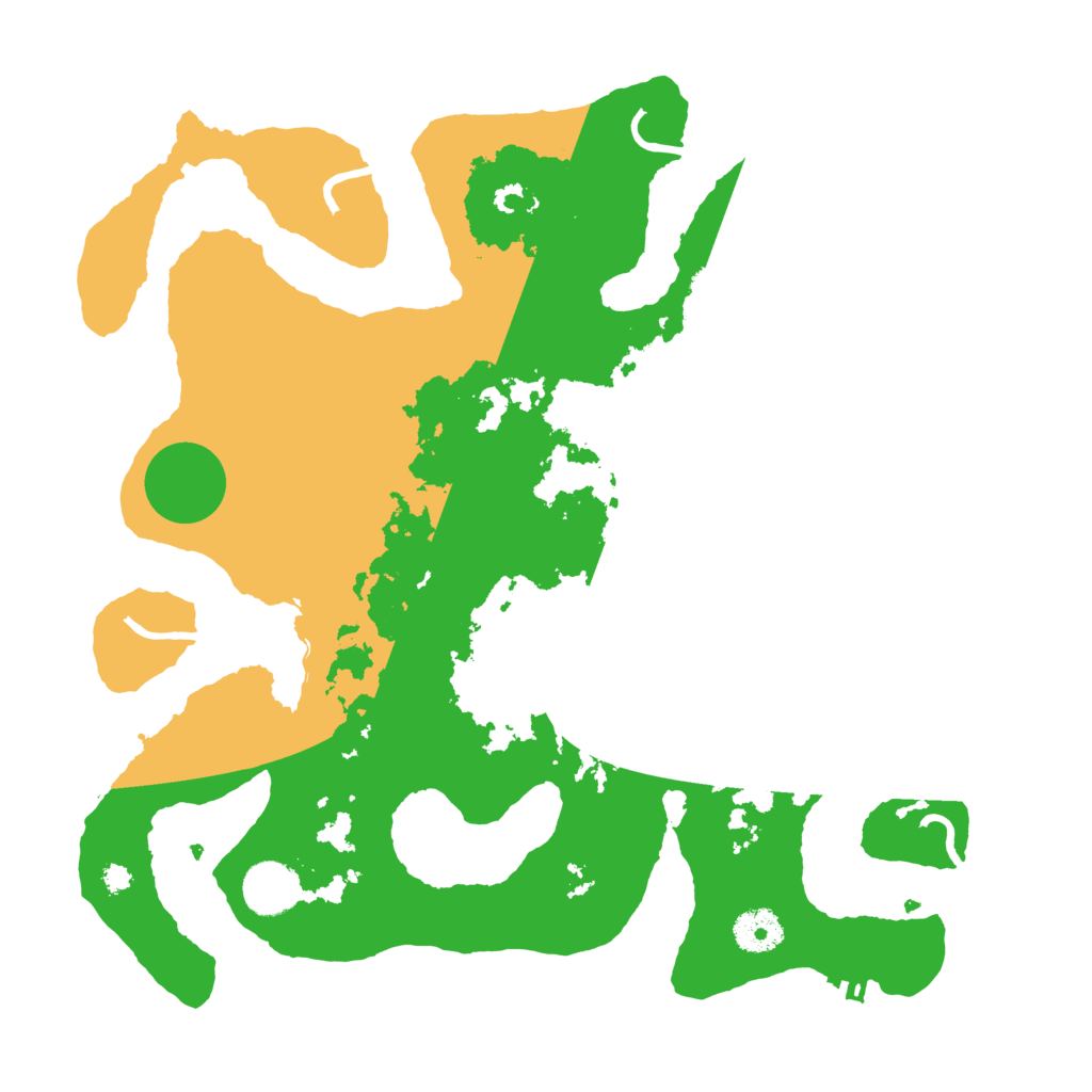 Biome Rust Map: Procedural Map, Size: 3550, Seed: 983623