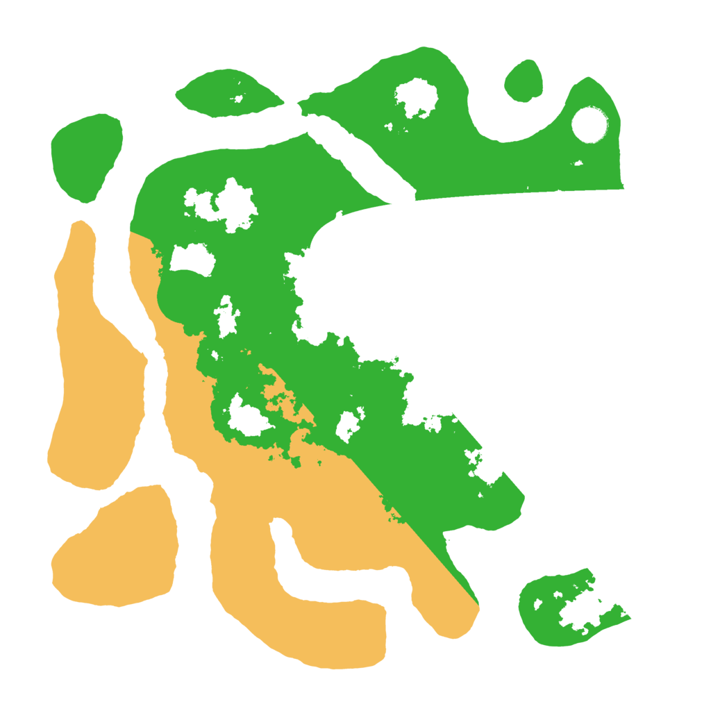 Biome Rust Map: Barren, Size: 3500, Seed: 2910912