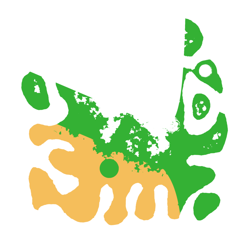 Biome Rust Map: Barren, Size: 3500, Seed: 5697894