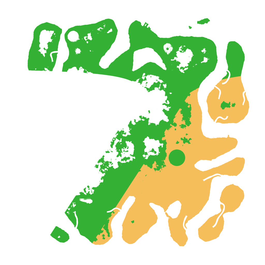 Biome Rust Map: Procedural Map, Size: 4250, Seed: 5167440