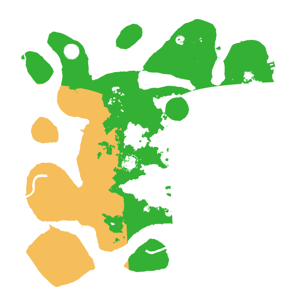 Biome Rust Map: Procedural Map, Size: 3500, Seed: 2209312