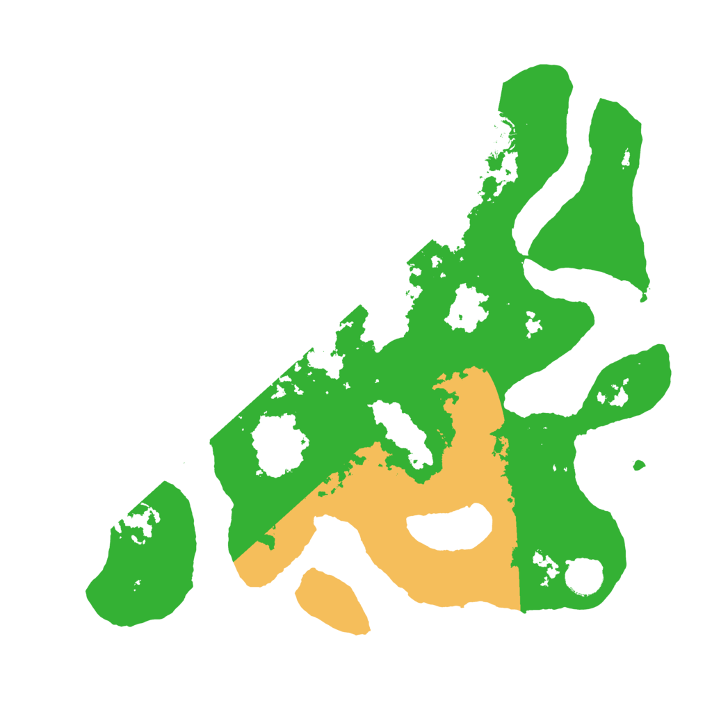 Biome Rust Map: Barren, Size: 3500, Seed: 2439331