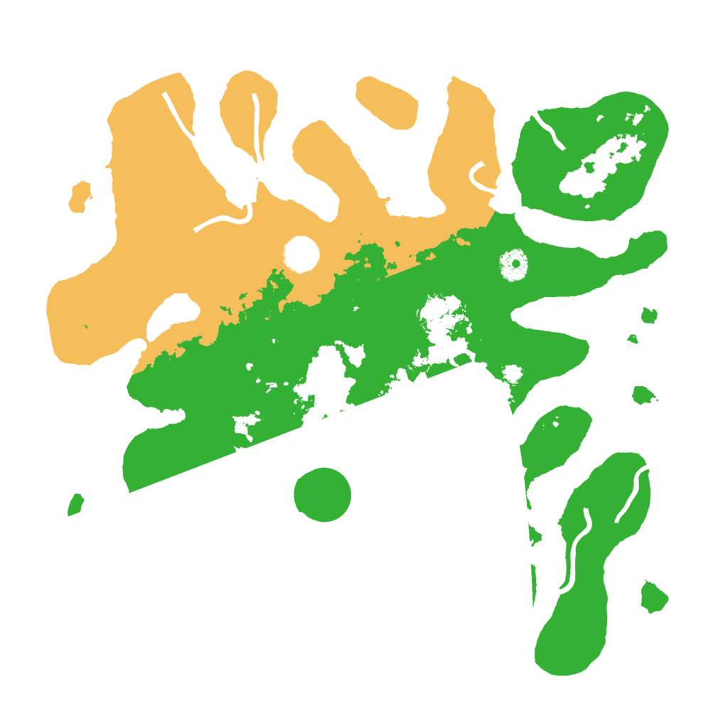 Biome Rust Map: Procedural Map, Size: 3600, Seed: 60967916