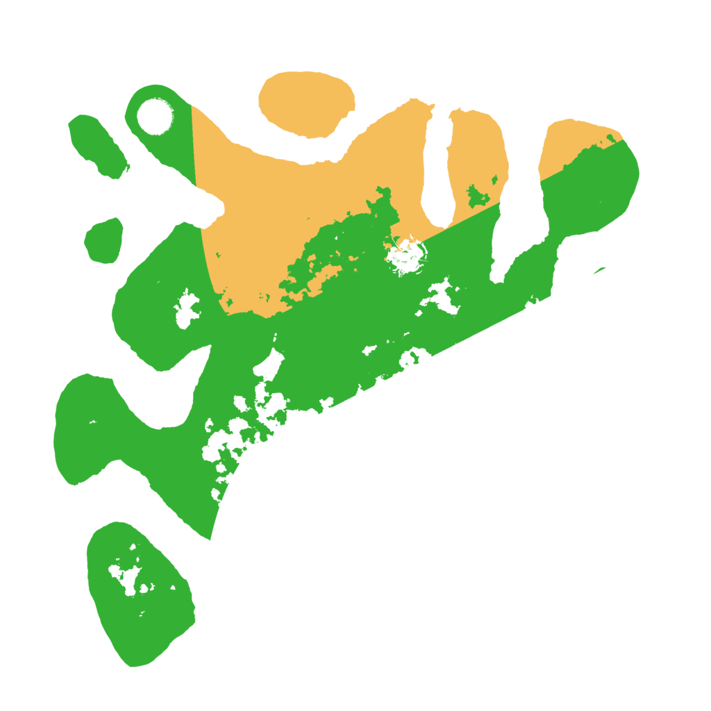 Biome Rust Map: Barren, Size: 3500, Seed: 5132580