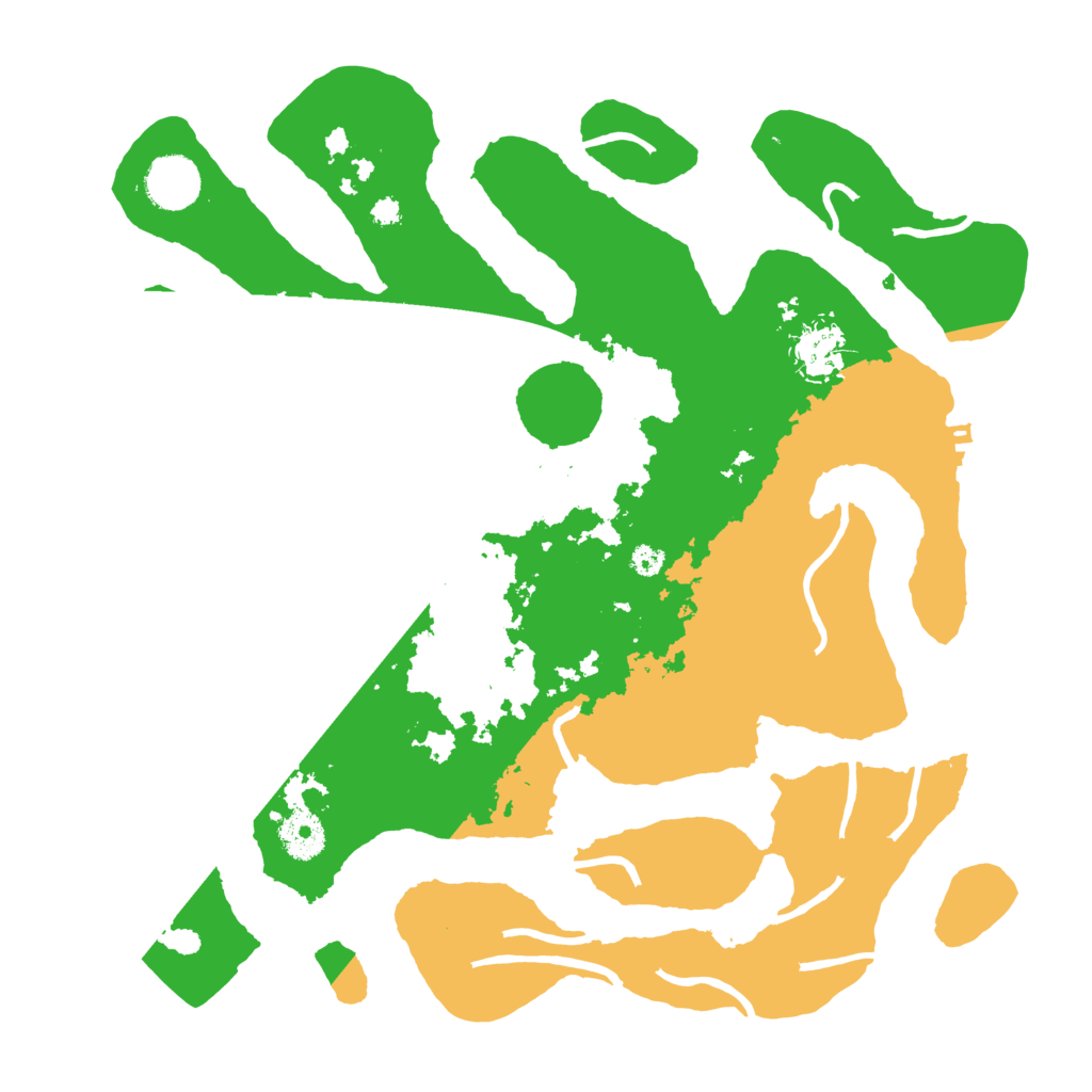 Biome Rust Map: Procedural Map, Size: 3500, Seed: 4426703