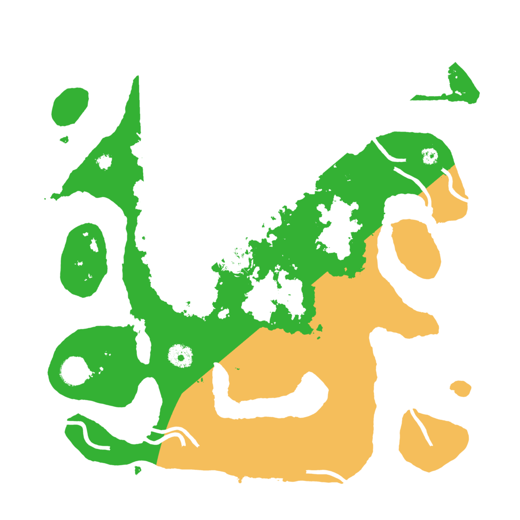 Biome Rust Map: Procedural Map, Size: 3250, Seed: 103117