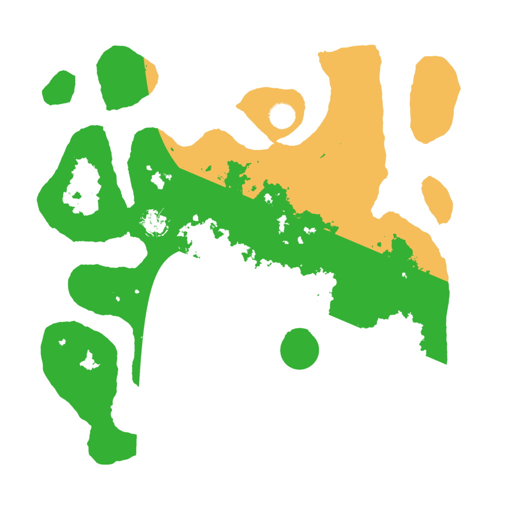 Biome Rust Map: Barren, Size: 3500, Seed: 3392294