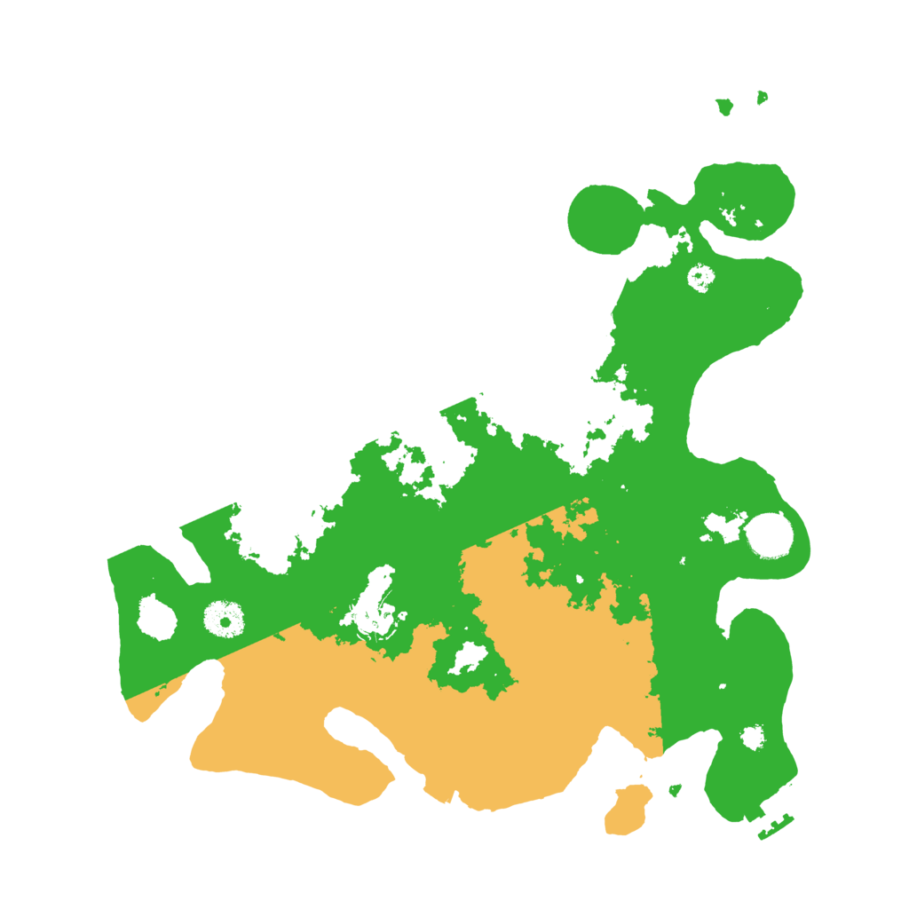 Biome Rust Map: Procedural Map, Size: 3500, Seed: 1672673