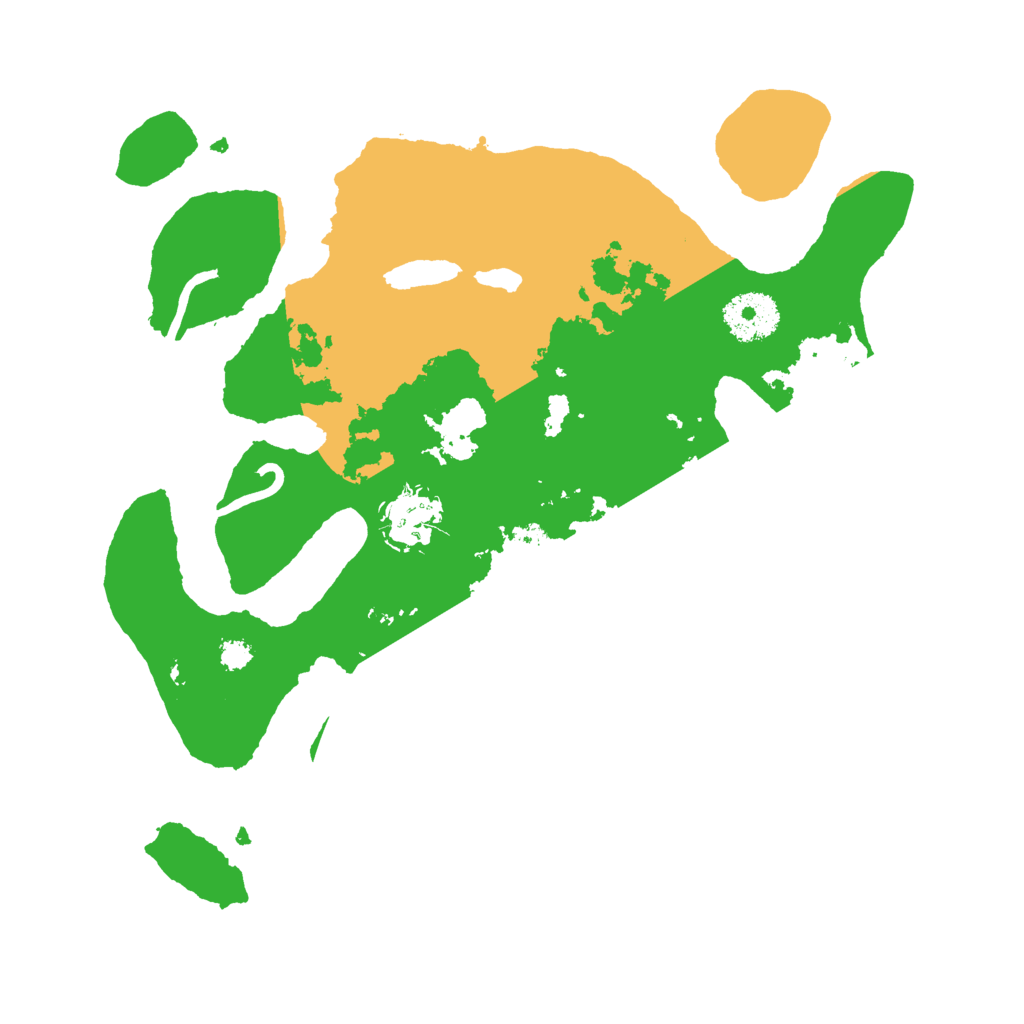 Biome Rust Map: Procedural Map, Size: 3000, Seed: 890570657