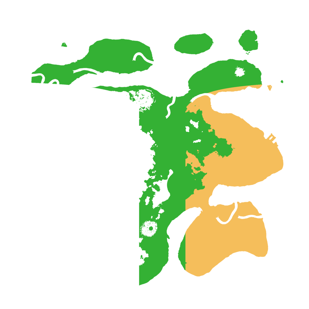 Biome Rust Map: Procedural Map, Size: 3000, Seed: 2340