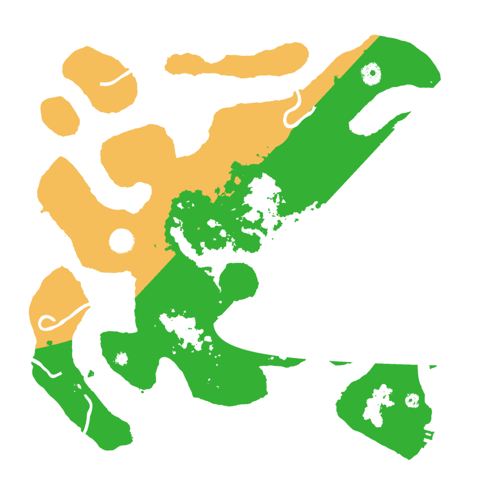 Biome Rust Map: Procedural Map, Size: 3550, Seed: 347854