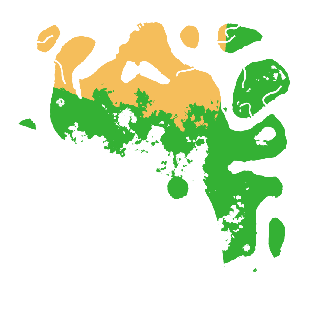 Biome Rust Map: Procedural Map, Size: 4000, Seed: 33513