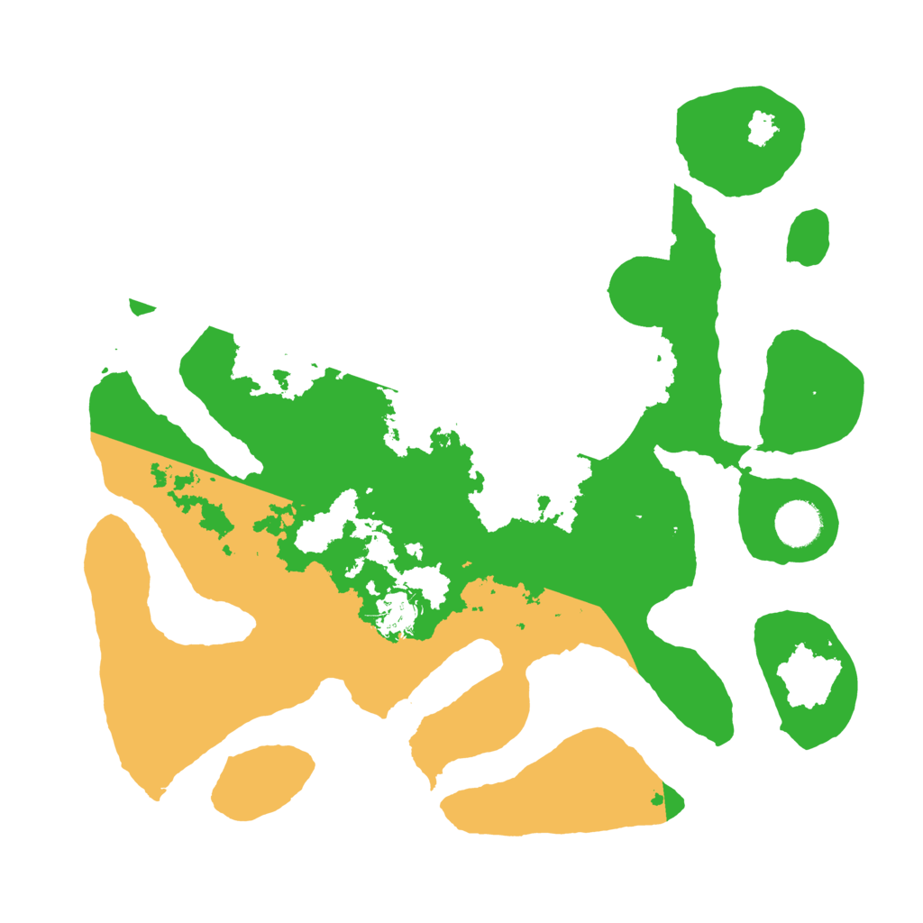 Biome Rust Map: Barren, Size: 3500, Seed: 5730180