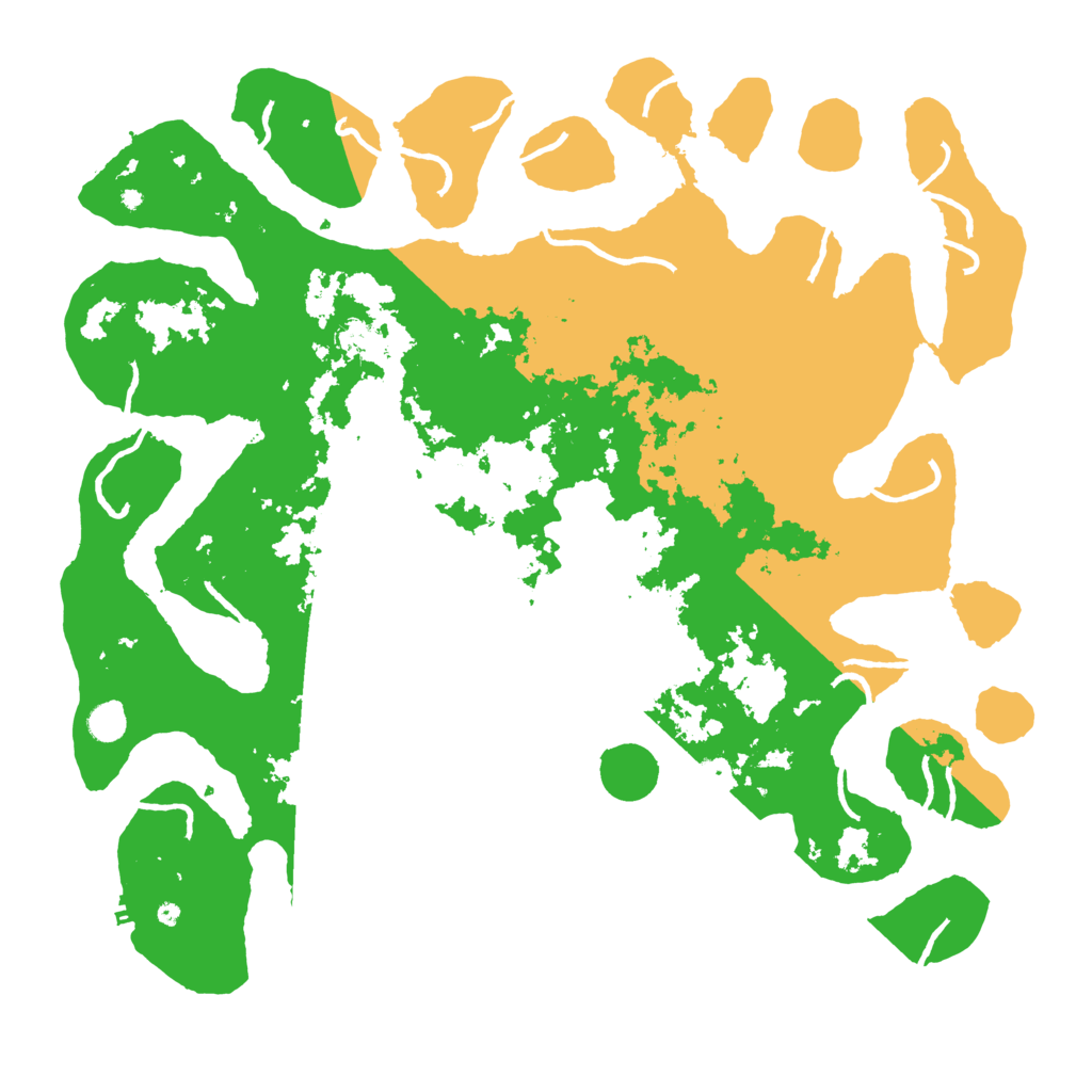 Biome Rust Map: Procedural Map, Size: 5000, Seed: 1162536328