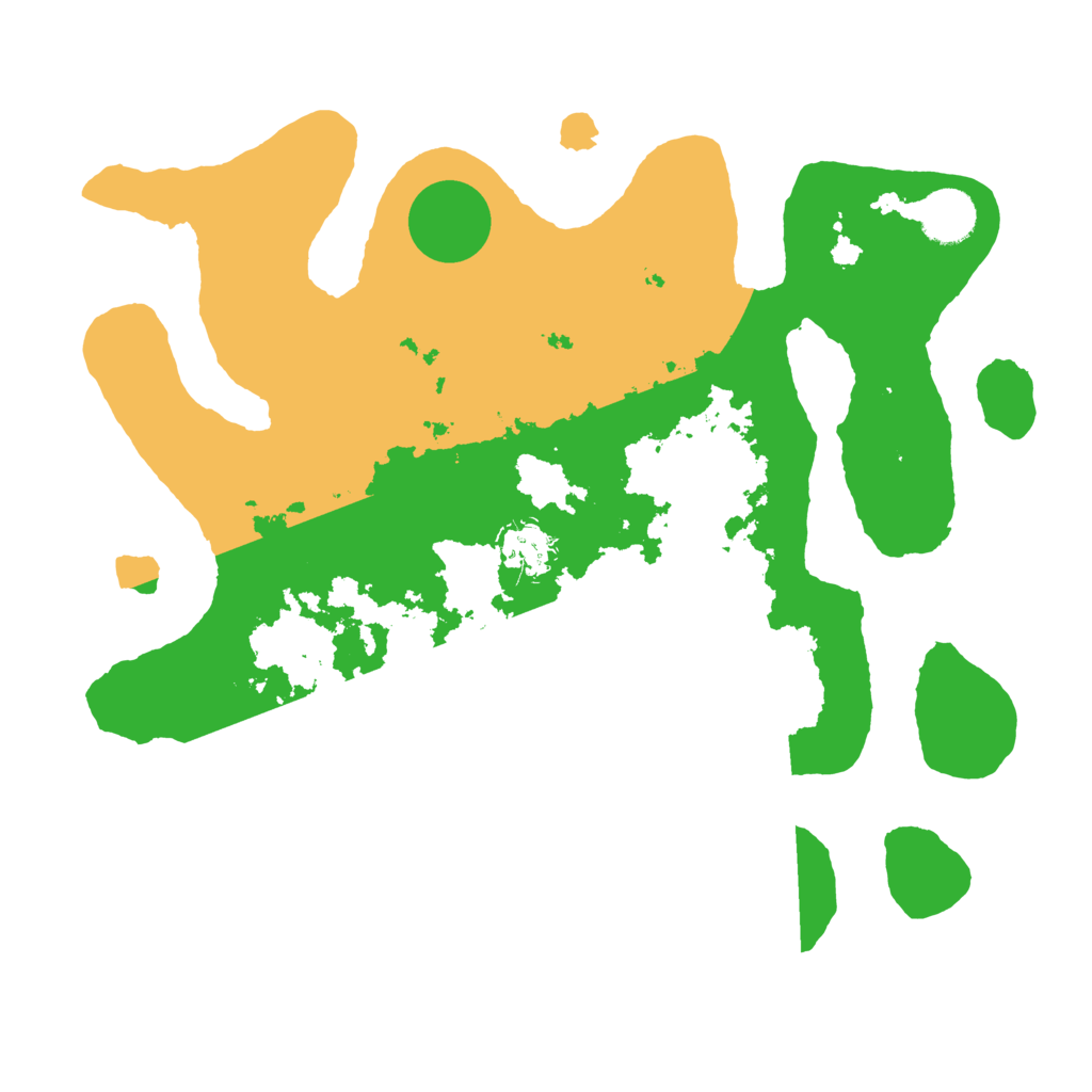 Biome Rust Map: Barren, Size: 3500, Seed: 1868045