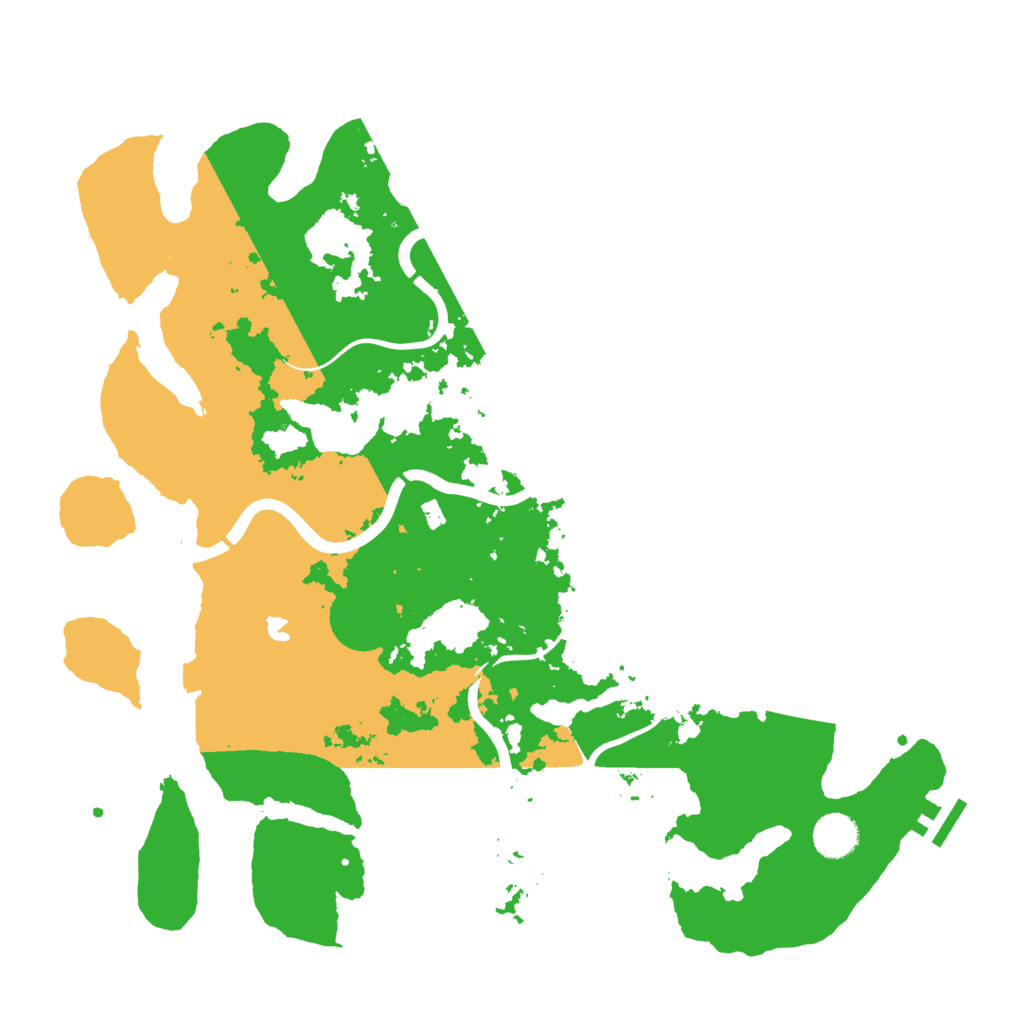 Biome Rust Map: Procedural Map, Size: 4000, Seed: 233086