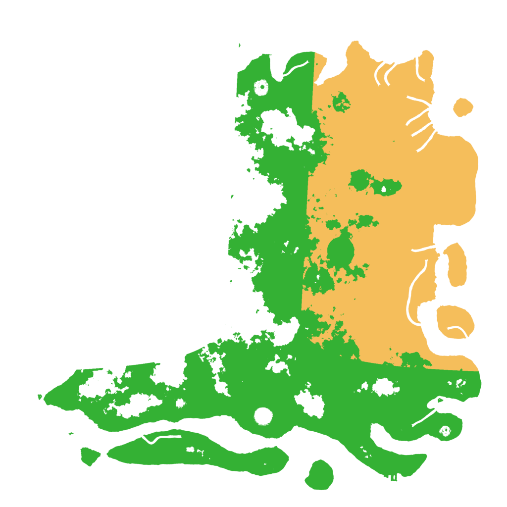 Biome Rust Map: Procedural Map, Size: 5000, Seed: 8725