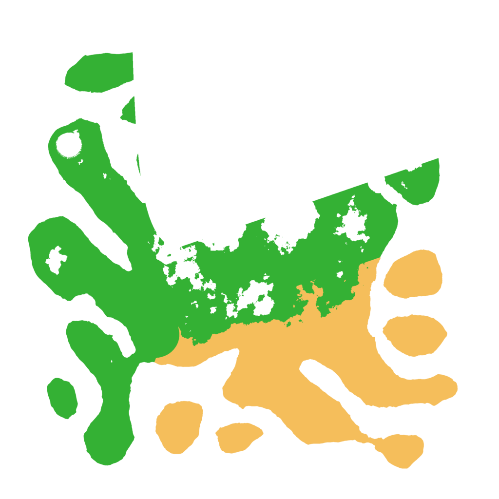 Biome Rust Map: Barren, Size: 3500, Seed: 3408350