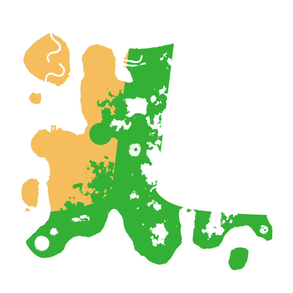 Biome Rust Map: Procedural Map, Size: 3500, Seed: 1572016