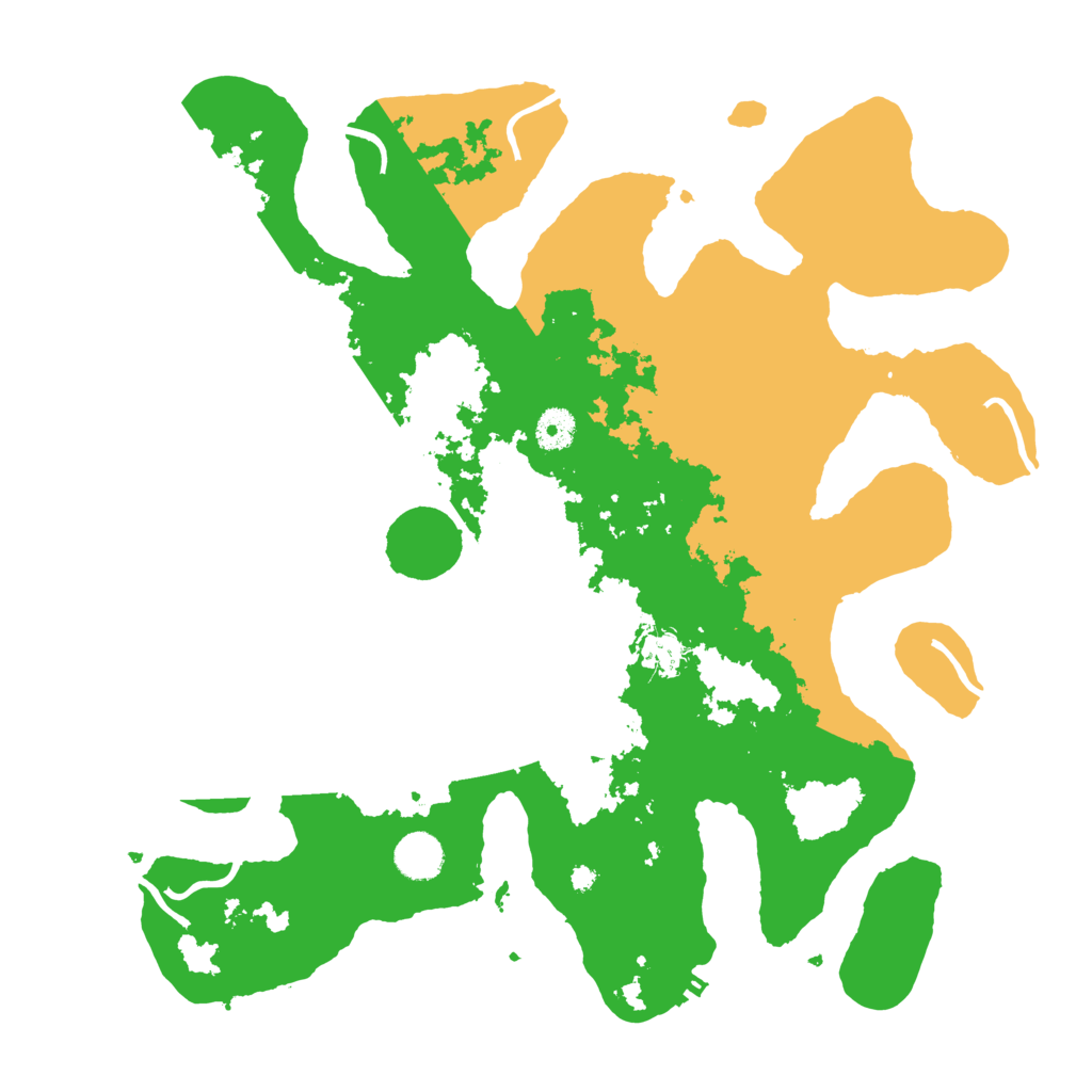 Biome Rust Map: Procedural Map, Size: 4000, Seed: 564219