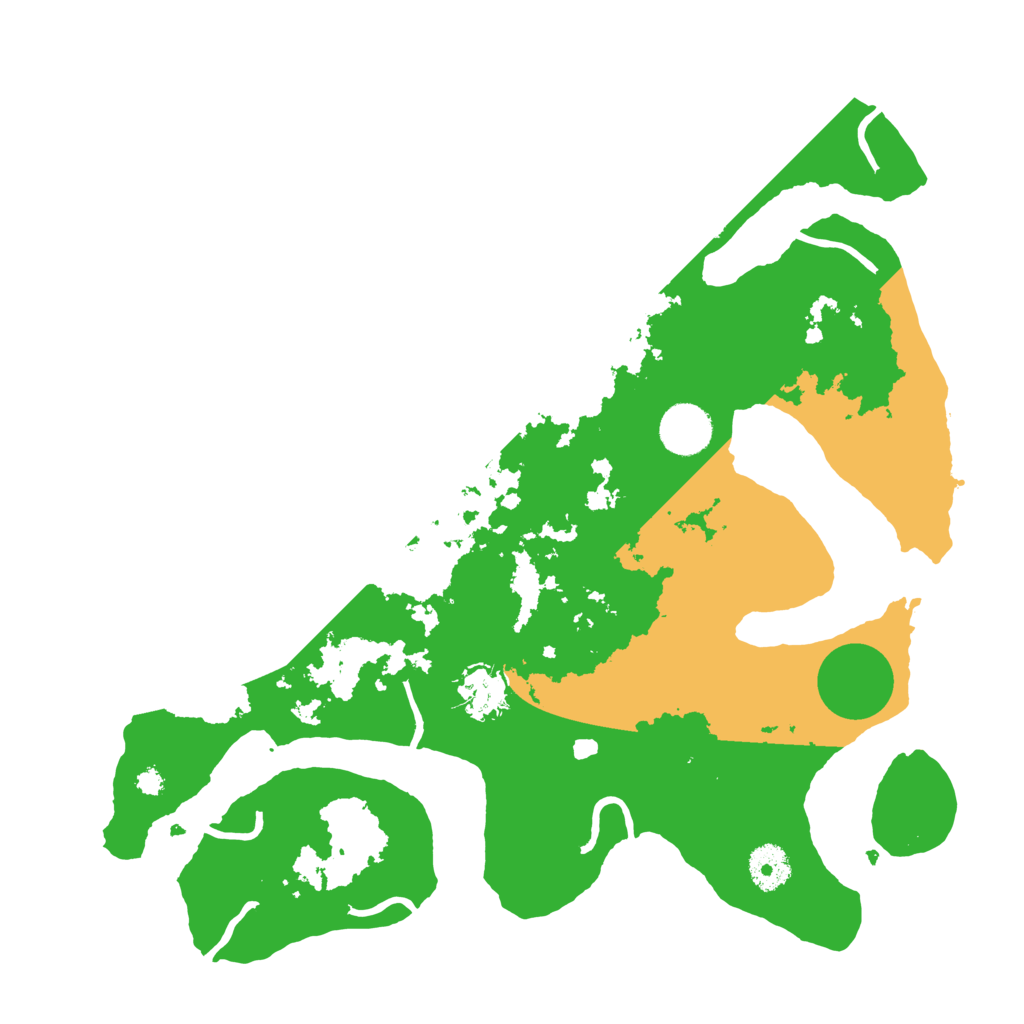 Biome Rust Map: Procedural Map, Size: 3550, Seed: 907061