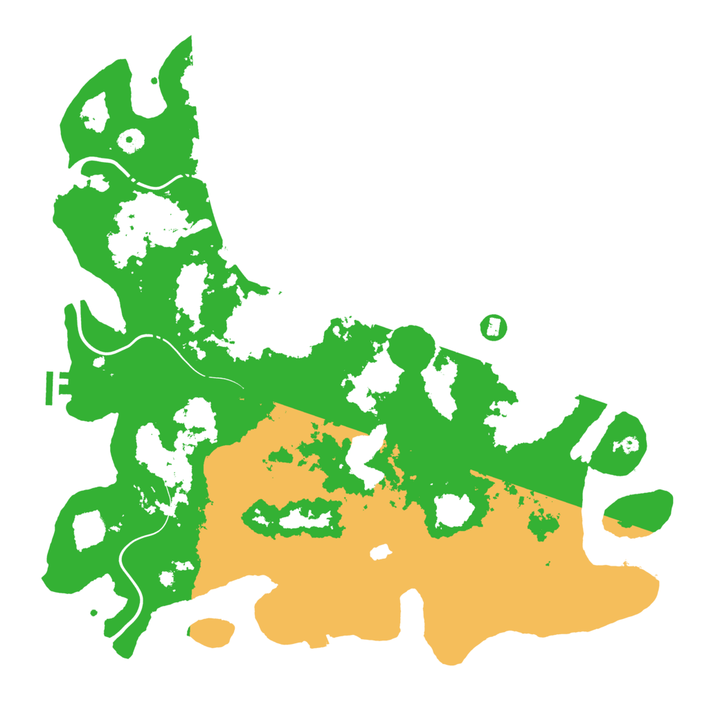 Biome Rust Map: Procedural Map, Size: 4250, Seed: 3785342