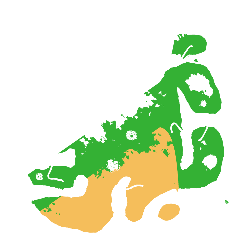 Biome Rust Map: Procedural Map, Size: 3500, Seed: 3643699