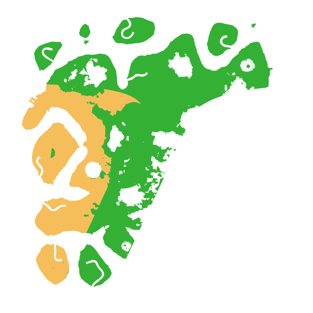 Biome Rust Map: Procedural Map, Size: 3500, Seed: 5878504