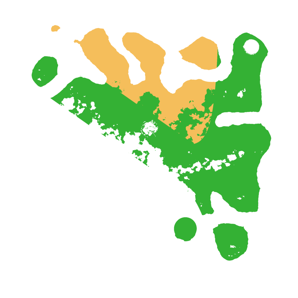 Biome Rust Map: Barren, Size: 3500, Seed: 1555810