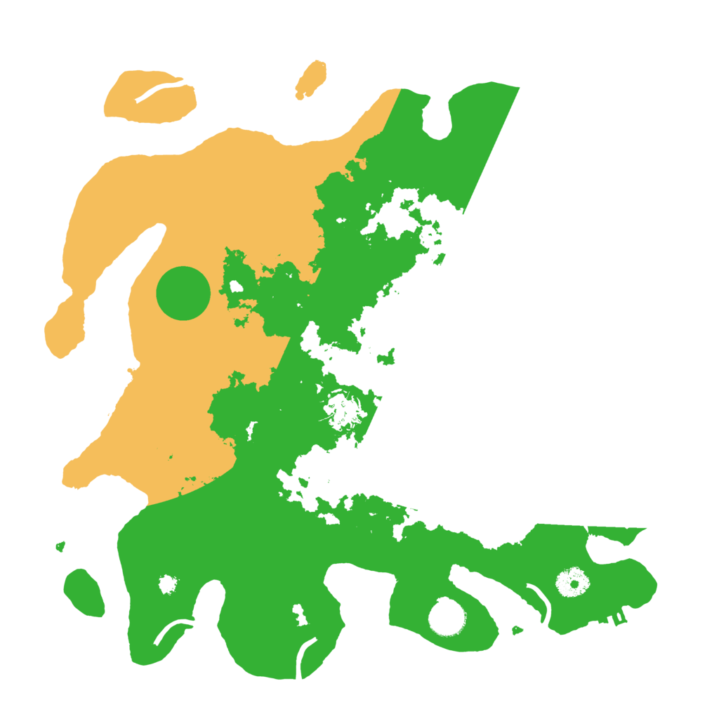 Biome Rust Map: Procedural Map, Size: 3500, Seed: 4367354