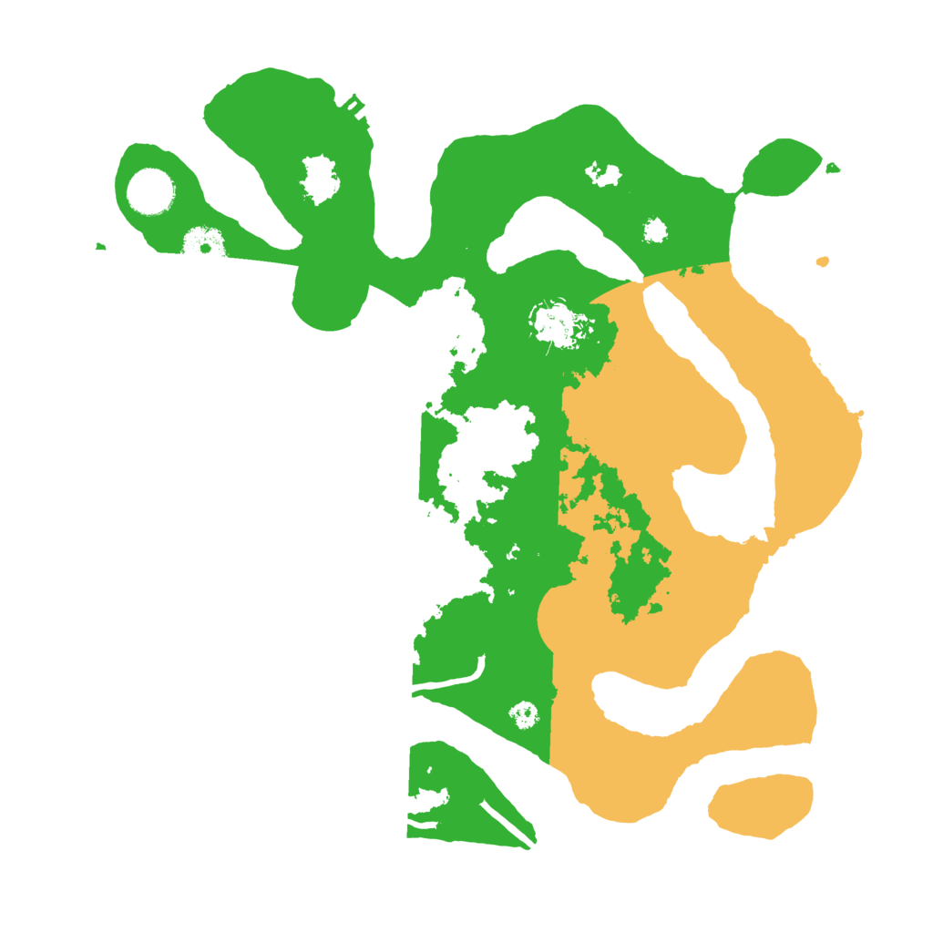 Biome Rust Map: Procedural Map, Size: 3500, Seed: 3169824