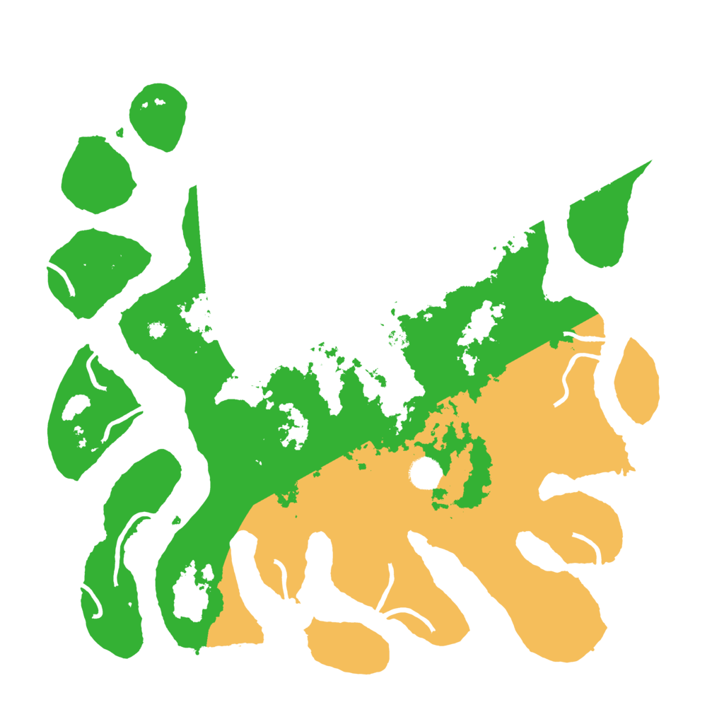 Biome Rust Map: Procedural Map, Size: 4000, Seed: 871845