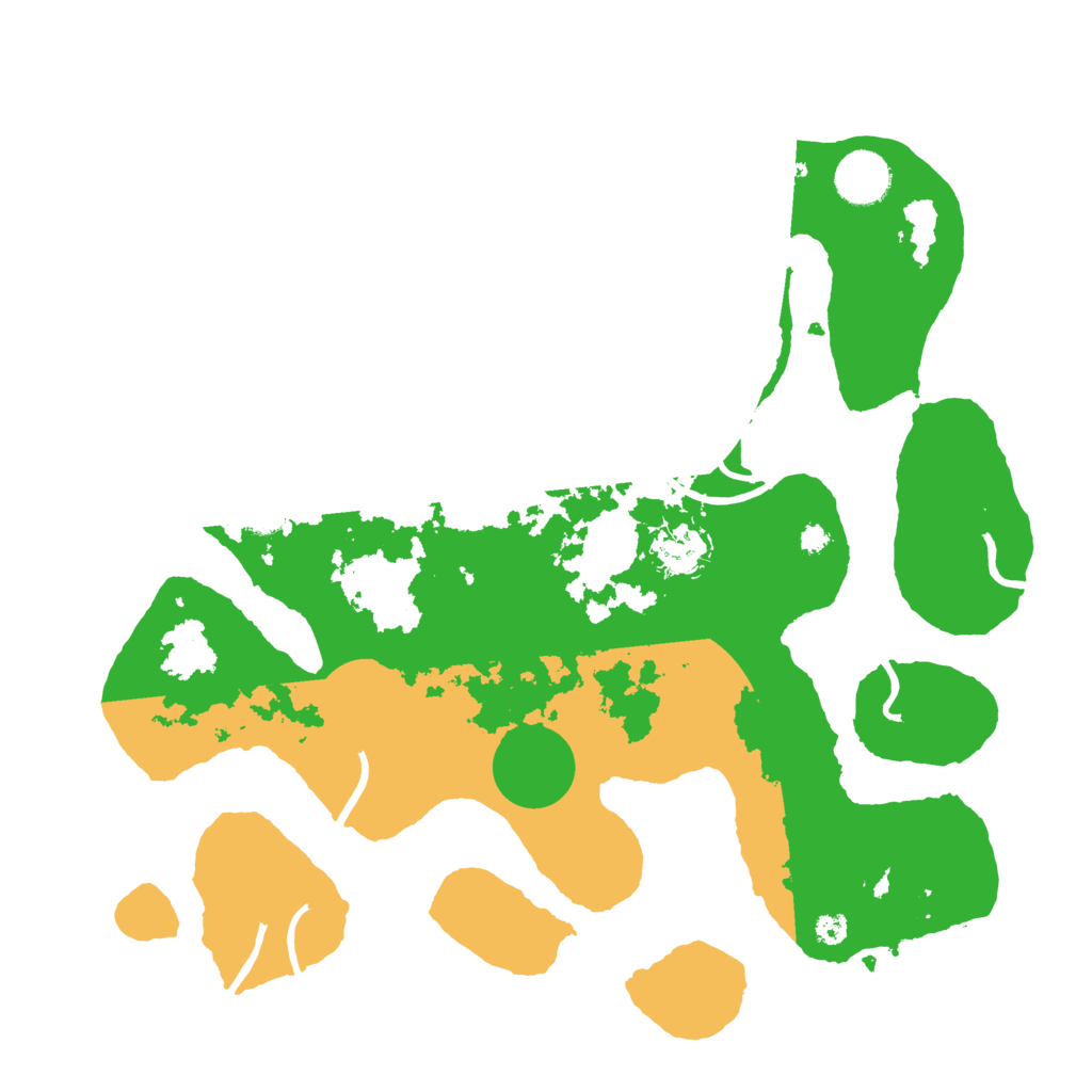 Biome Rust Map: Procedural Map, Size: 3500, Seed: 1651636