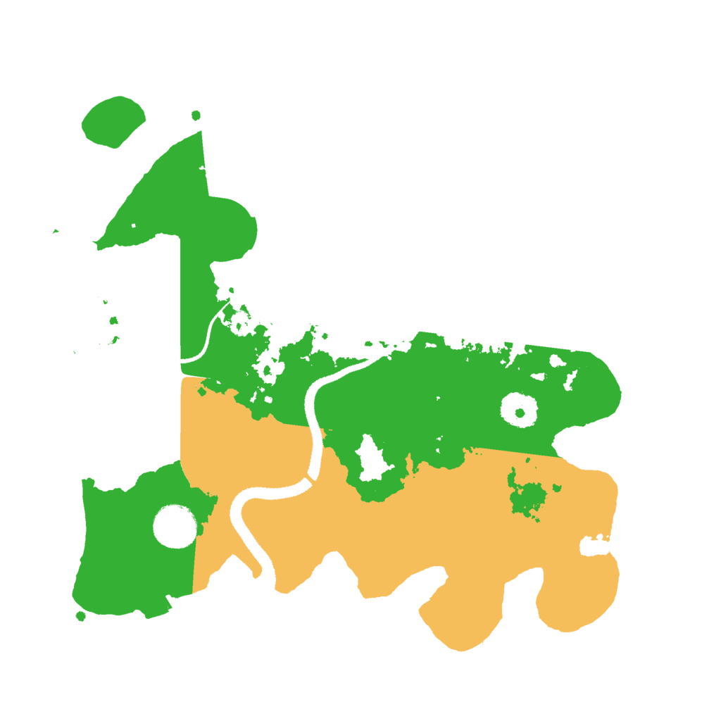 Biome Rust Map: Procedural Map, Size: 3000, Seed: 2456