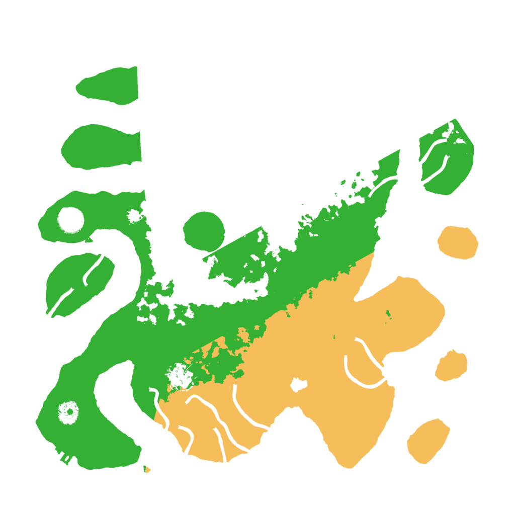 Biome Rust Map: Procedural Map, Size: 3500, Seed: 2200965