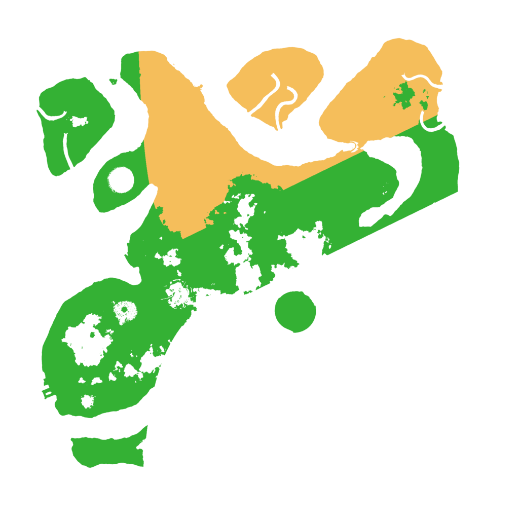 Biome Rust Map: Procedural Map, Size: 3550, Seed: 530366