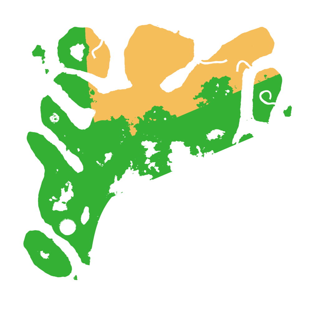 Biome Rust Map: Procedural Map, Size: 3500, Seed: 512036