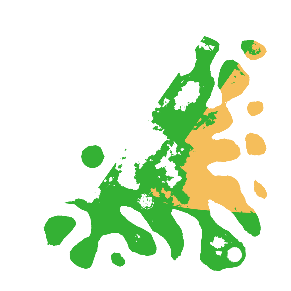 Biome Rust Map: Barren, Size: 3500, Seed: 2445198