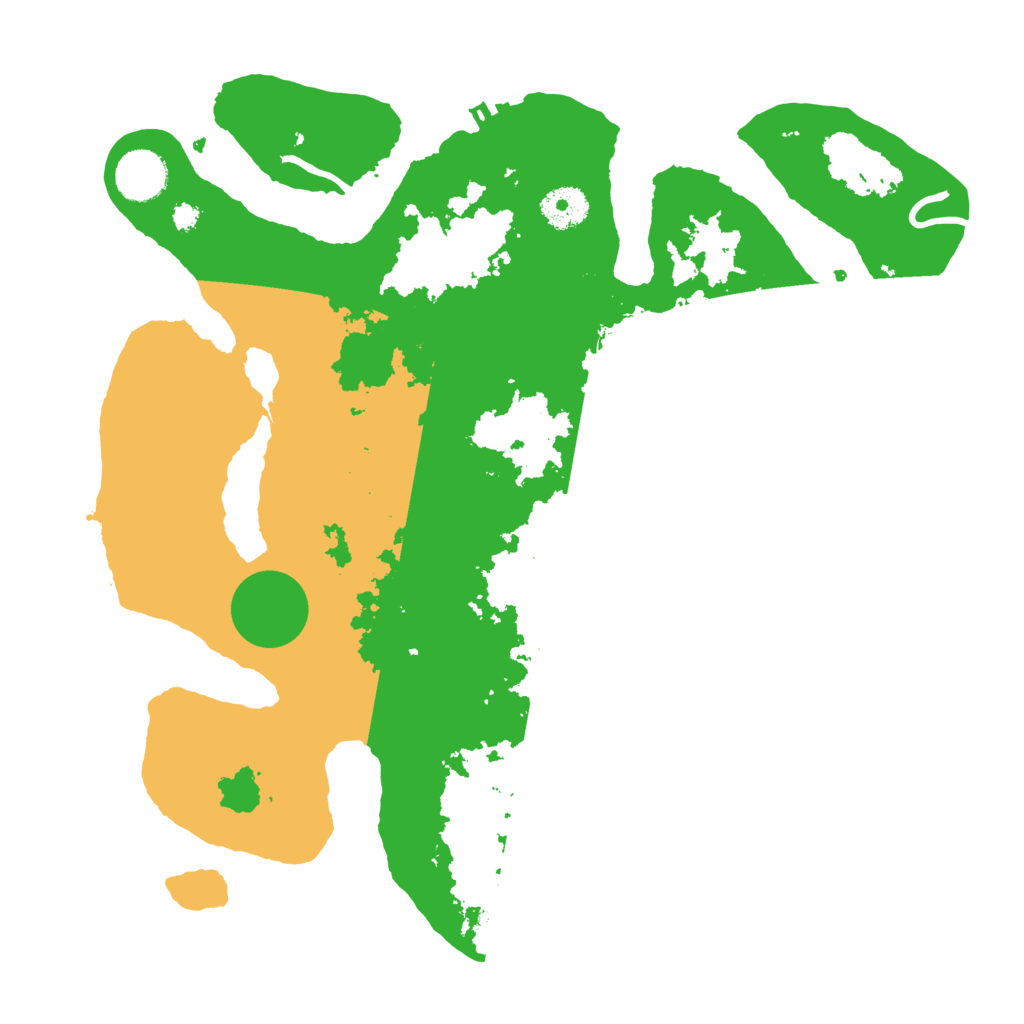 Biome Rust Map: Procedural Map, Size: 3500, Seed: 2315768