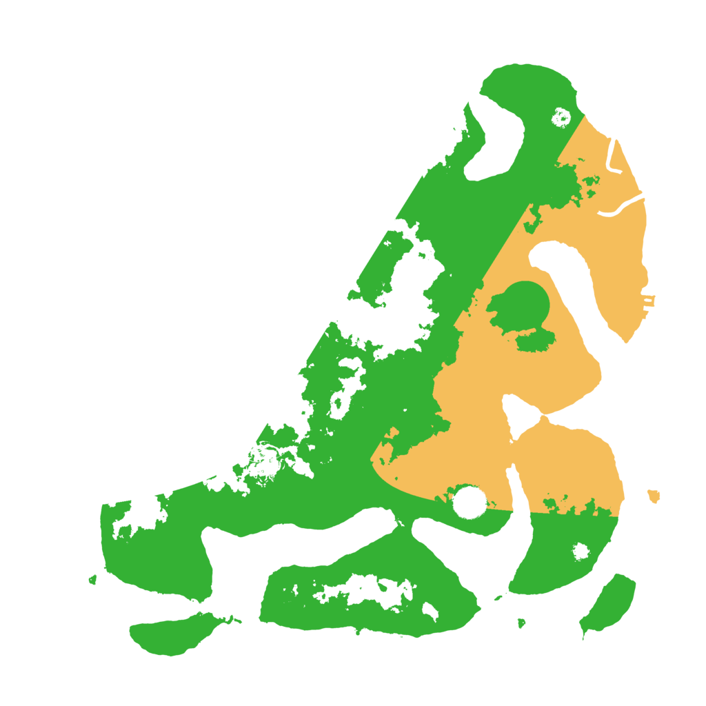 Biome Rust Map: Procedural Map, Size: 3850, Seed: 1722540655