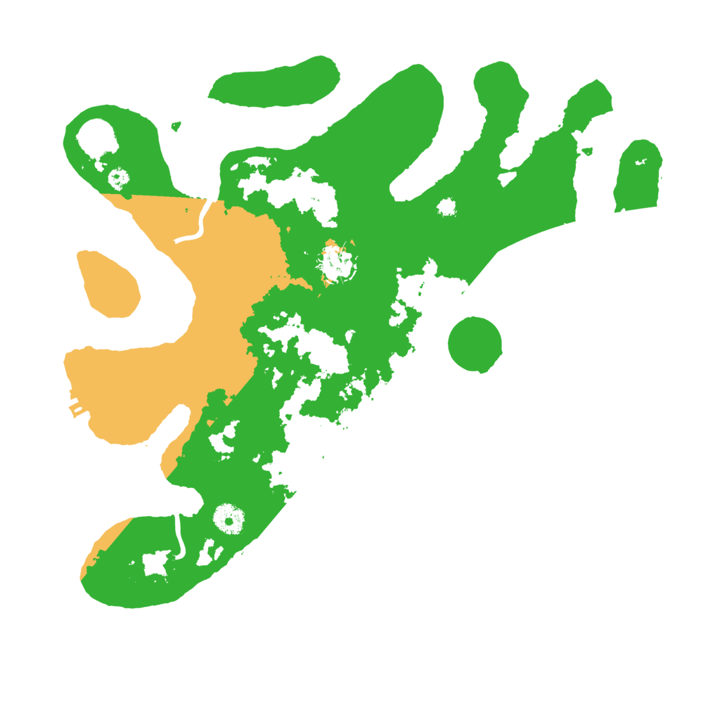 Biome Rust Map: Procedural Map, Size: 3550, Seed: 890193