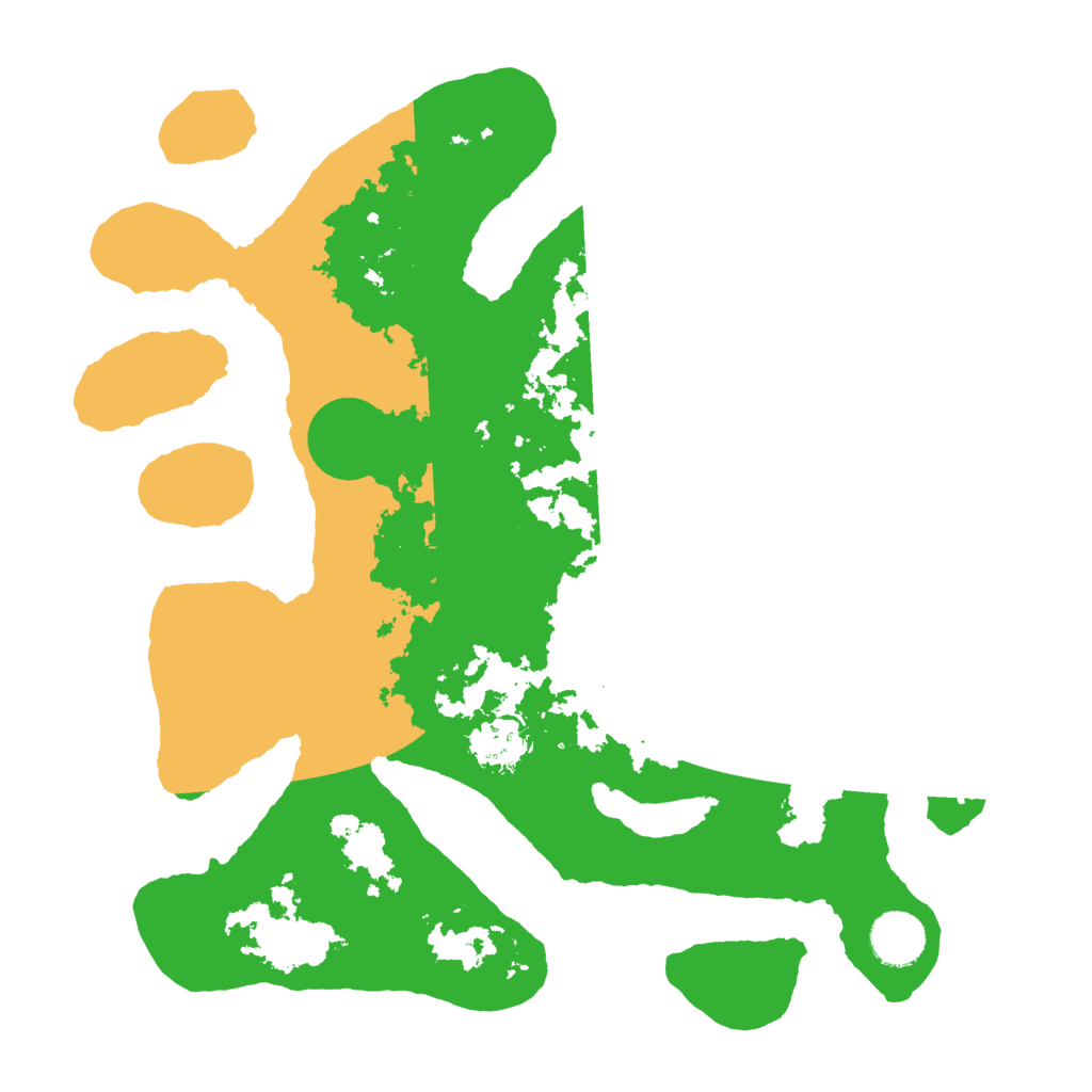 Biome Rust Map: Barren, Size: 3500, Seed: 4812608