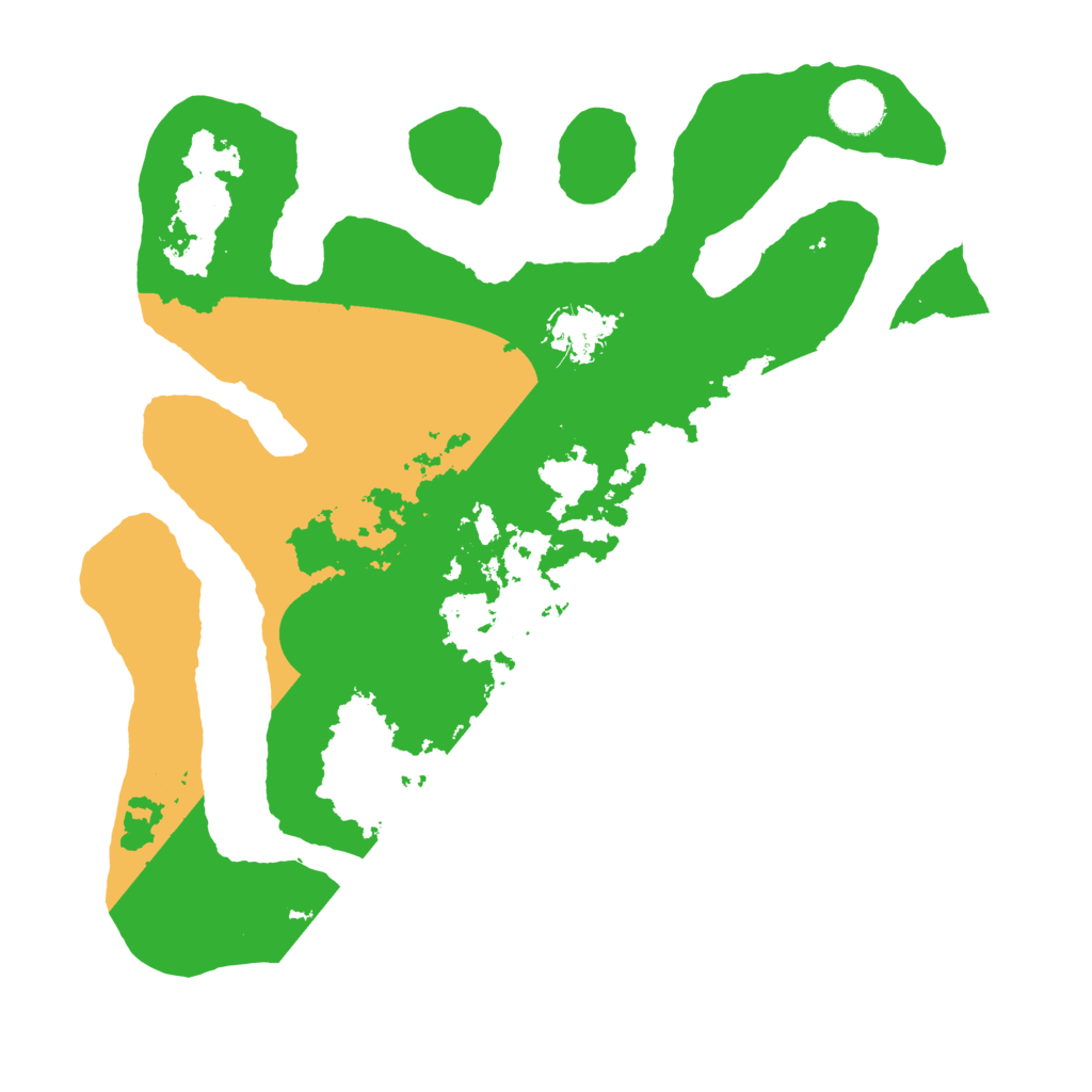 Biome Rust Map: Barren, Size: 3500, Seed: 1405631