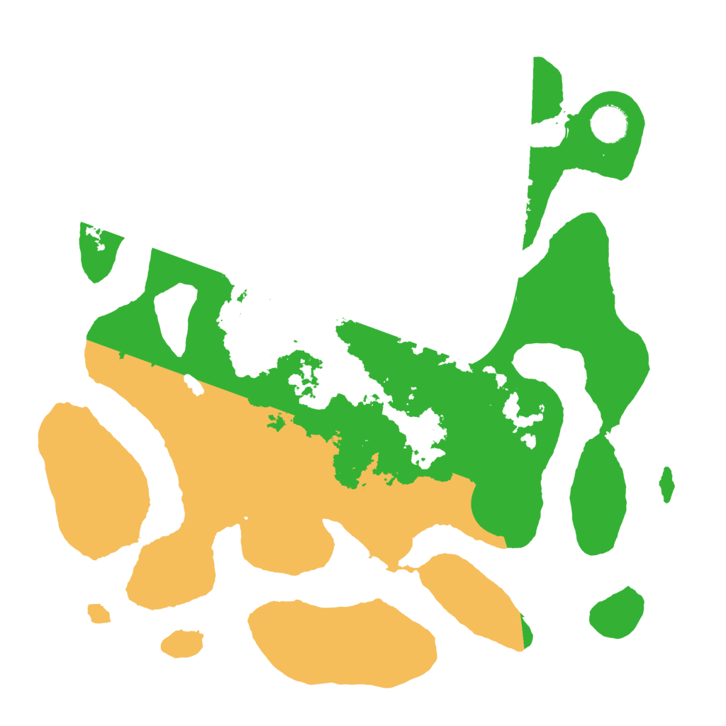 Biome Rust Map: Barren, Size: 3500, Seed: 2171169