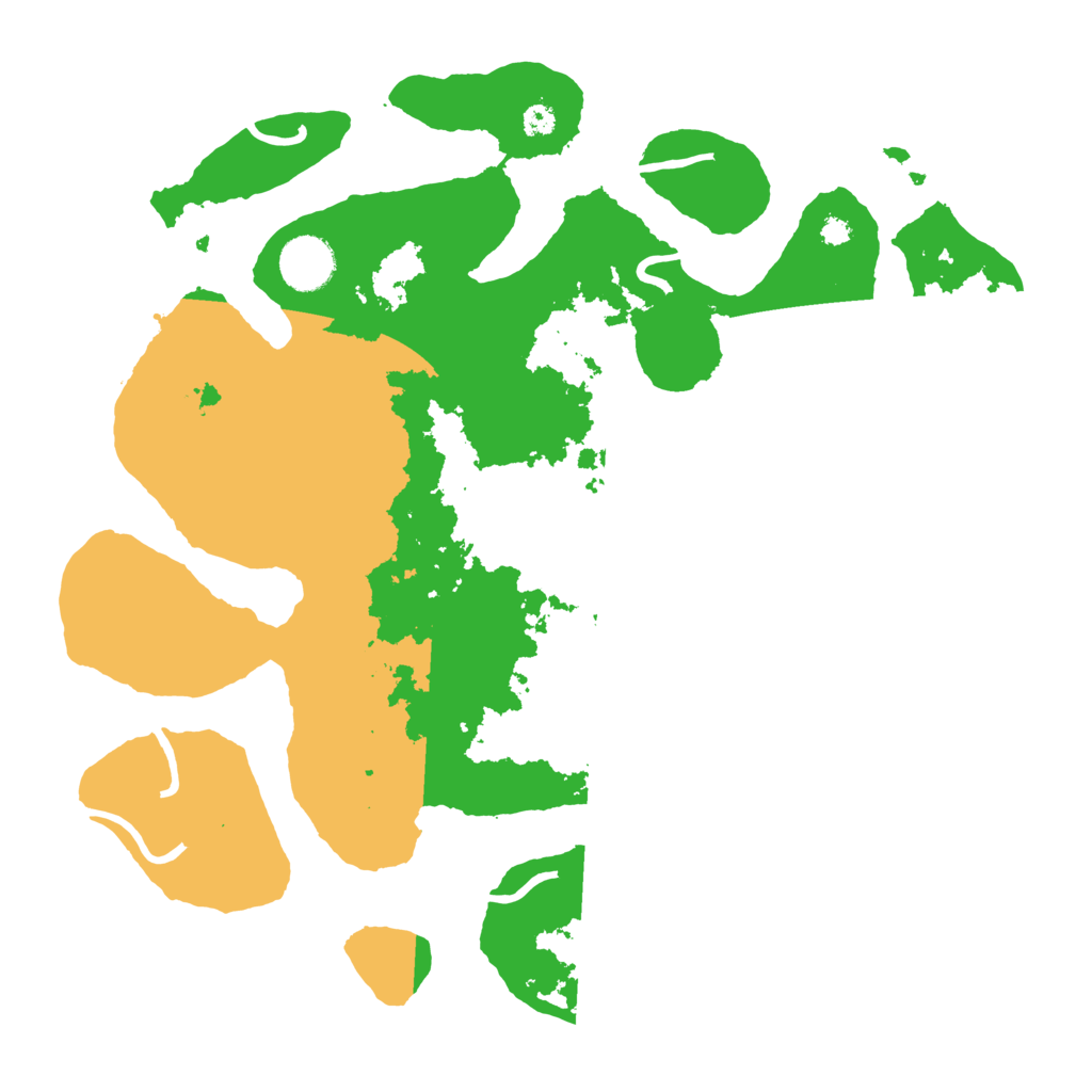Biome Rust Map: Procedural Map, Size: 3500, Seed: 5716207
