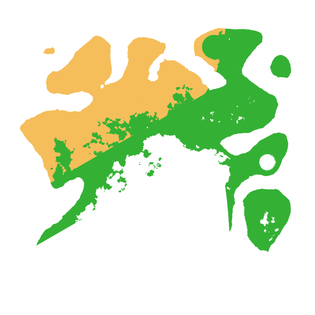 Biome Rust Map: Barren, Size: 3500, Seed: 1723513