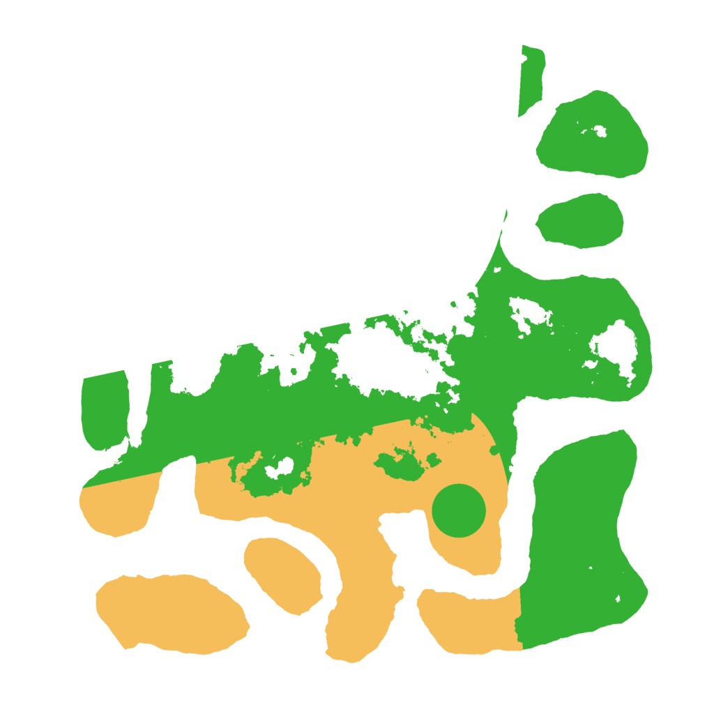 Biome Rust Map: Barren, Size: 3500, Seed: 5812043