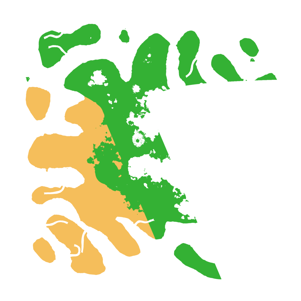 Biome Rust Map: Procedural Map, Size: 3500, Seed: 5605218