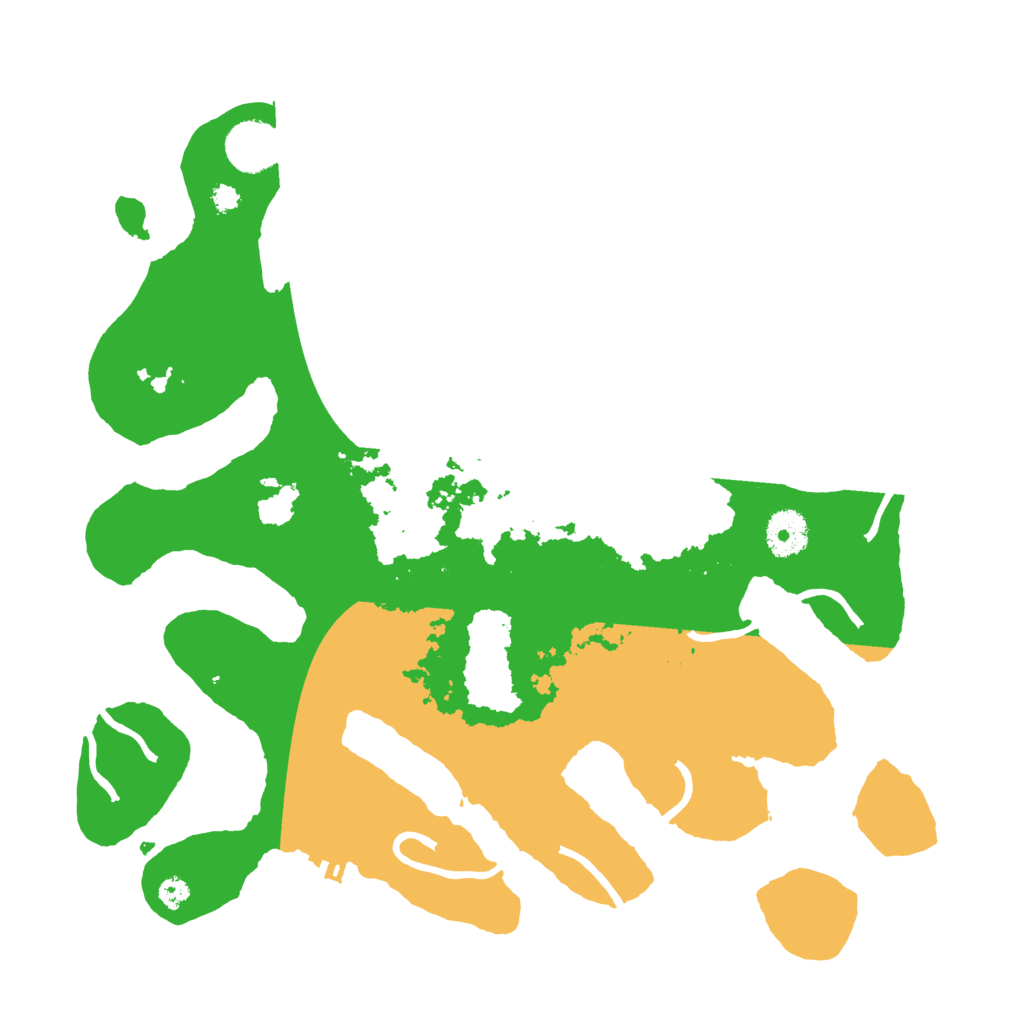 Biome Rust Map: Procedural Map, Size: 3500, Seed: 2718356