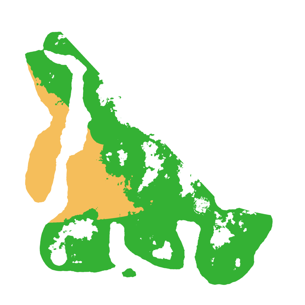 Biome Rust Map: Barren, Size: 3500, Seed: 2788308